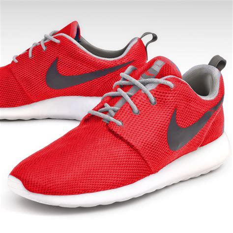 nike herren roshe run dunkelrot|nike roshe run sneakers.